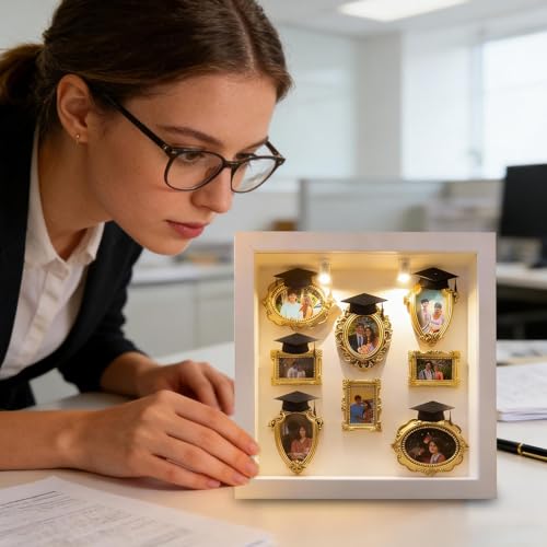 Cadre d'affichage de silhouette compact pour préserver vos souvenirs