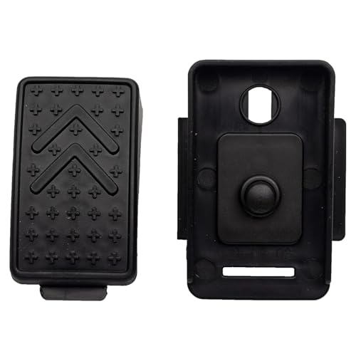 2 pin 6V 12V 24V Replacement Parts for Ride on Toys Powered Vehicle Foot Pedal Switch 24volt Kids Ride on Power car Accelerator Button Foot Switch Kids 6volt 12volt Electric Cars Foot Pedal Reset