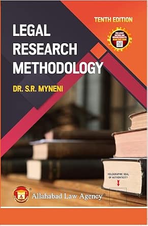 Buy Legal Research Methodology Book Online at Low Prices in India ...
