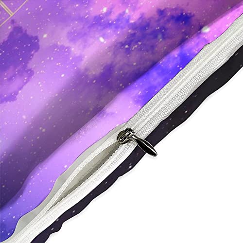 Housse de couette microfibre de luxe motif constellation 3D - 5