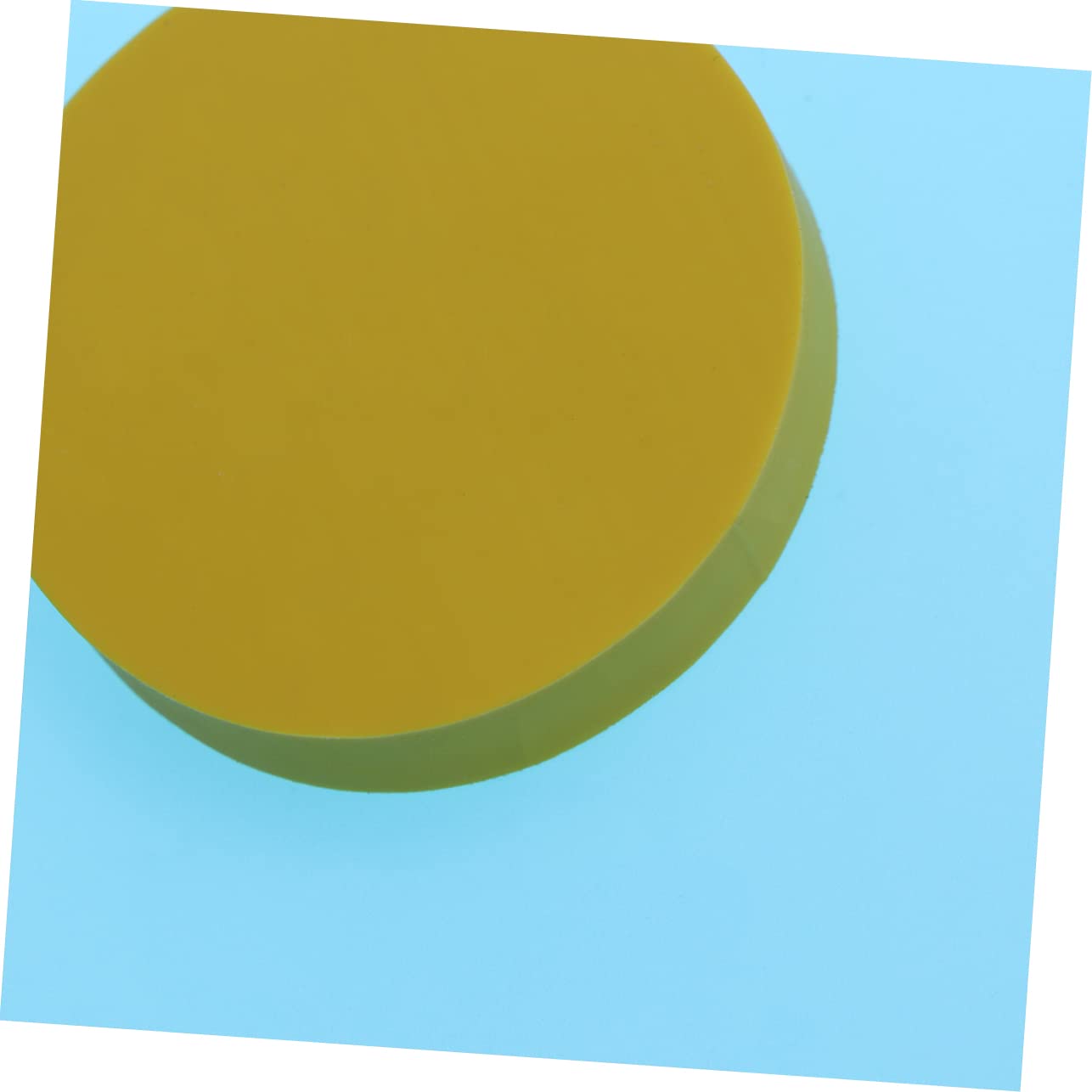 Beatifufu Round Rubber Stamp Carving Blocks 10pcs Set Stamping Block for Scrapbooking Cards Random Color