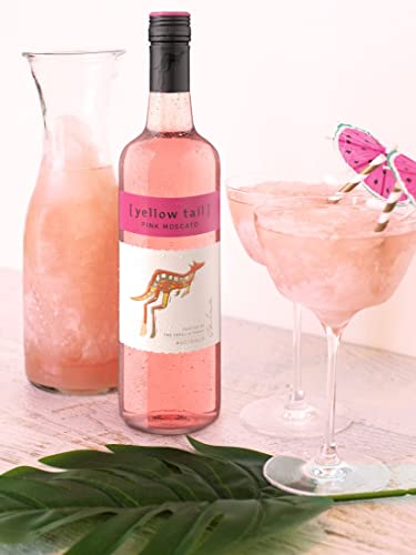 Yellow Tail Pink Moscato - Süßer Roséwein aus Australien mit 7,5% vol. Alkohol (6 x 0,75l)