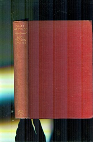 Walt Whitman: poet of democracy B0007IVXMO Book Cover