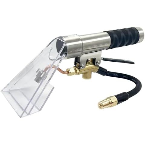 Extractors Upholstery and Auto Detailing Tool Hand Wand, Extractor Hand Tool, Carpet Cleaning Extractor with Clear Head for Mytee/ShopVac & Most Portable Carpet Attachment, Extractor Vacuum Hose Kit Cover
