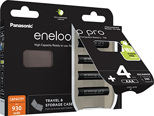 Eneloop Pro AAA Panasonic BK-4HCDE la référence de pile Premium R03