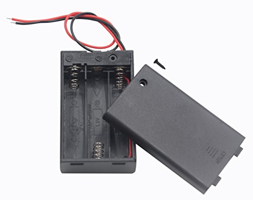 Lampvpath (Pack Of 3) 3 Aaa Battery Holder With Switch, 4.5V Battery Holder With Switch, 3X 1.5V Aaa Battery Holder With Leads And Switch #TOP3