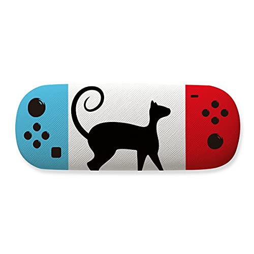 Étui de rangement pour lunettes chat noir Pet Lover idéal pour votre sac à main