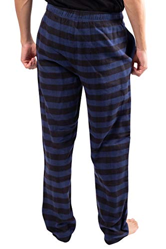 Ultra Game Men's NBA Official Sleepwear Super Soft Flannel Pajama Loungewear Pants2