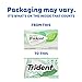 Trident Purely Spearmint Sugar-Free Chewing Gum, 12 Packs of 14 Pieces (168 Total Pieces)