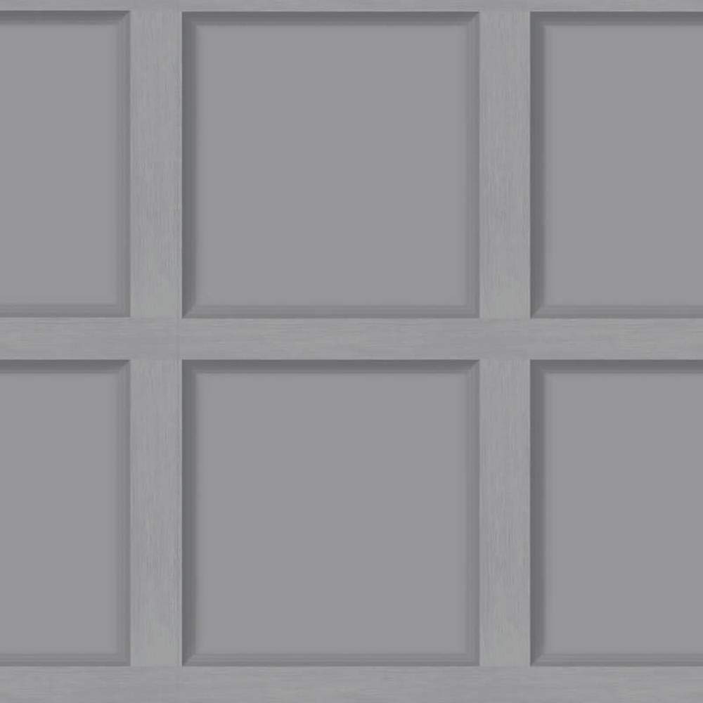 Grey Wood Panel Effect Wallpaper Modern Contemporary