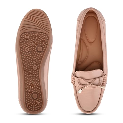 Image of Centrino Women's Bellies | Soft Cushioned Footbed for Extra Comfort | Stylish & Elegant Look for Ladies | Fashionable & Durable Bellies | Comfort & Quality (9482)