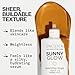Pacifica Sunny Glow Liquid Face Bronzer Drops - Face Makeup Bronzing For Face & Cheeks for Instant Sun-Kissed Glow - Vitamin C & Glycolic Acid Infused Liquid Bronzer Illuminating Highlighting Clean