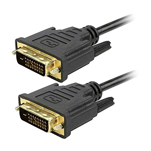 Cabo Dvi 24+1 + Dvi 24+1 3 Metros Para Transmissão De Imagem Digital Chip Sce 018-9558