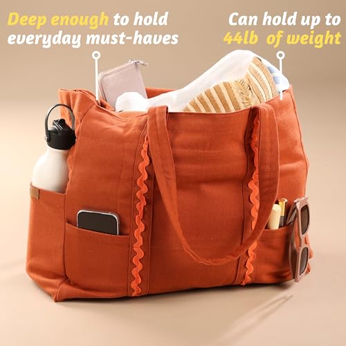 Image of Folkulture Beach Bag | Large Waterproof Beach Tote Bag for Women, Beach Essentials, Travel & Vacation Essentials