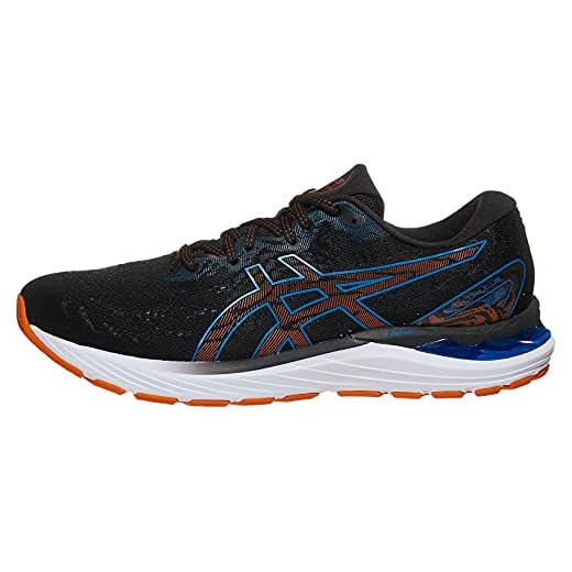ASICS Men's Gel-Cumulus 23 Running Shoes, 12, Black/Reborn Blue