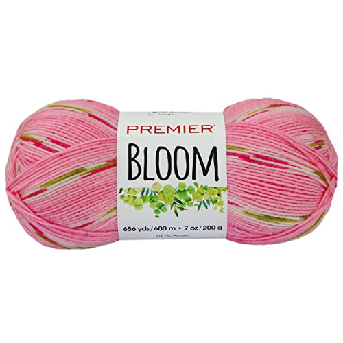Premier Yarns 847652079998 Bloom Dk Weight Yarn, Self-Patterning Yarn cover