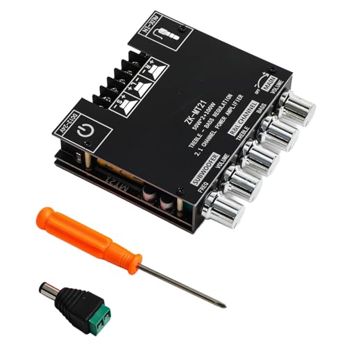 FUANA ZK-301B Audio Module Board with for TPA3116D2 Chip, 100W Output, 24V DC, AUX/USB/Smartphone Audio Systems ZK-MT21 - Image 3