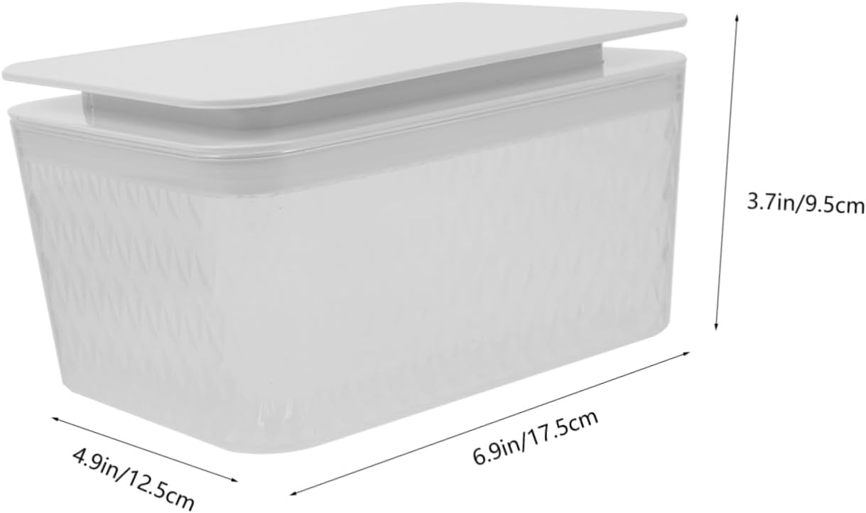 Wipes Dispenser Case Refillable Wipe Container for Travel Holder for Toilet Napkin Box for Bathroom Use Easy to Clean Dustproof Design