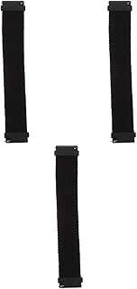 UKCOCO Relojes Inteligentes para Hombres 3 pcs Braided Nylon Watchband Integrated Watch Strap Elastic Wristwatch Band Relojes Inteligentes para Mujer