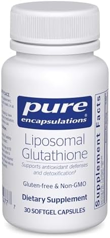 Pure Encapsulations Liposomal Glutathione - Immune Support & Live...