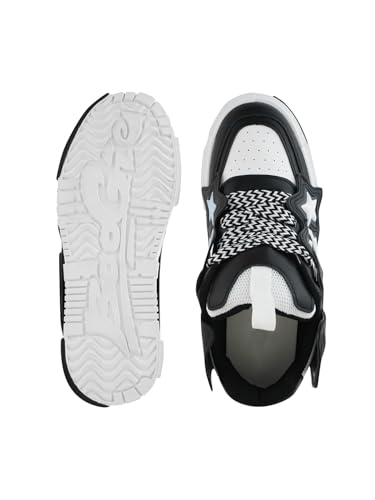 Image of The White Pole Trandy Casual Classy Comfortable Funky Sneakers Shoes for Men's and Boy's