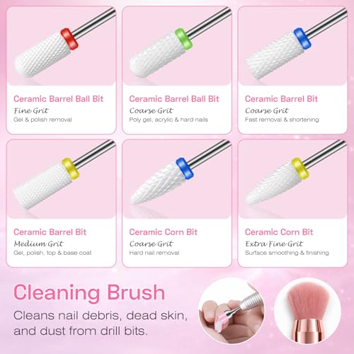 Kit de Brocas para Manicura 22 Piezas Profesional miniatura 3