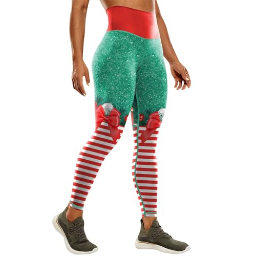 Leggings deportivos para mujer, push up, cintura alta, transpirables, cómodos, para correr, fitness, gimnasio, deportes, correr, pantalones de algodón, pantalones de entrenamiento para mujer, verde, M