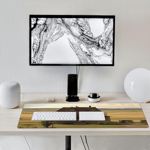 Tapis de souris de jeu grand format pour clavier d'ordinateur et décor de bureau