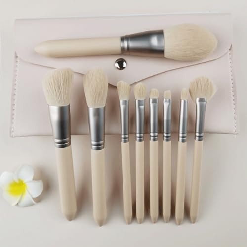 Pinceaux de maquillage à poudre de cheveux doux pour estomper l'ombre à paupières