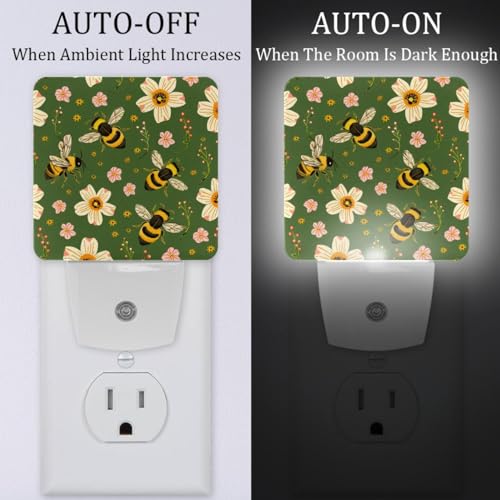 Lámpara de noche LED sensor luz 2 unidades miniatura 2