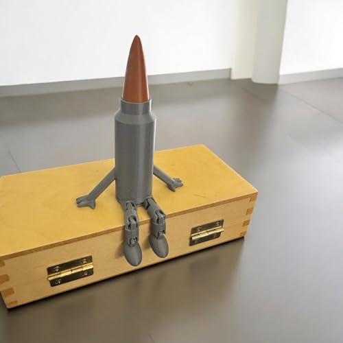 Articulated Bullet Buddy Desk Toy for Autism & Sensory