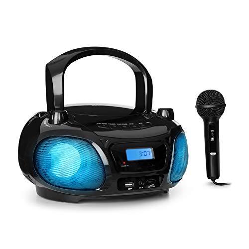 Preisvergleich Produktbild Roadie Sing CD-MP3 Karaoke Player Noir