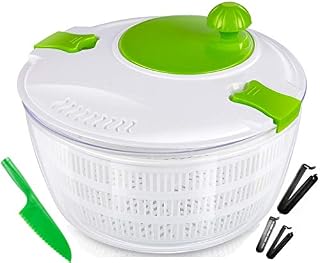 OLIVIA & AIDEN Salad Spinner Set - Includes Large Salad Spinner With Colander