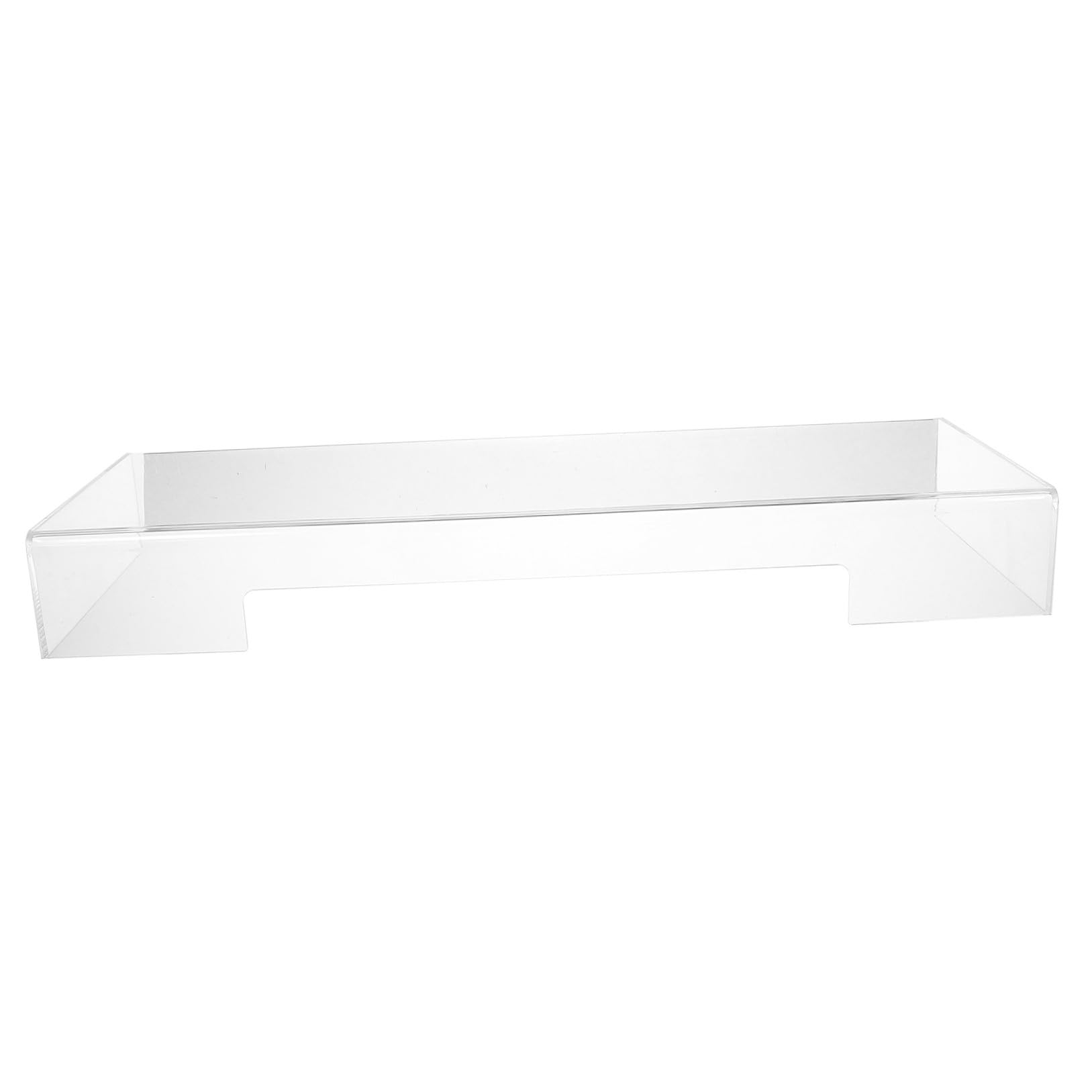 Cubierta de teclado acrílica Toddmomy, protector transparente blanco que evita polvo en 104 teclas
