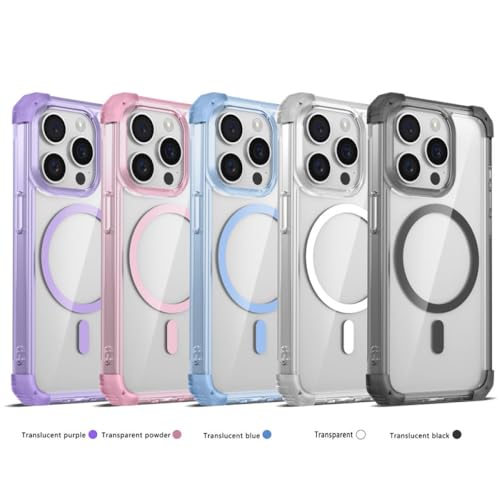 Protège-écran iPhone 15 Pro antichoc noir avec rangement carte intégré