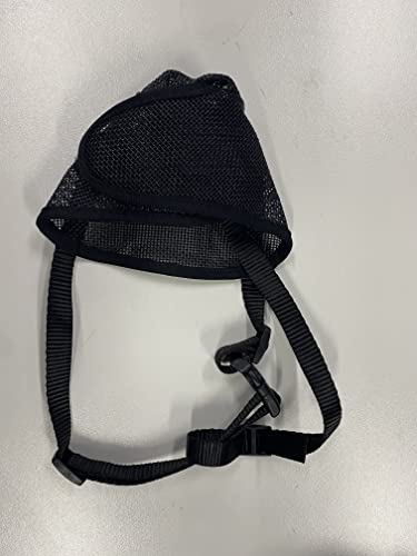 Lepark Dog Muzzle With Soft Fabric Padded To Prevent Biting, Chewing, For Small, Medium And Large Dogs, Adjustable And Breathable (M) #TOP28