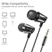 in-Ear Headphones,Hi Res Stereo M17 Wired Earphones Comfortable Tangle Free Earbuds with Deep Bass for iPhone,iPod,Android Smartphones,MP3 Players,Tablets and All 3.5mm Audio Jack