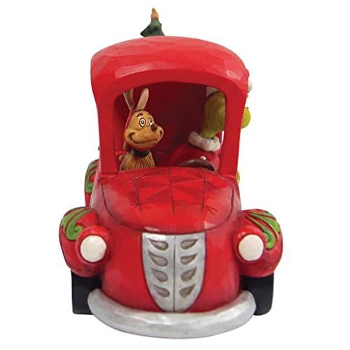 The Grinch By Jim Shore Grinch In Truck Figurine, Red, height 15 cm - Image 3