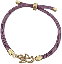 Guardian Angel Bracelet with Powder Pink Naylon Strap, Adjustable Bracelet for Girls and Women, Ideal Gift for Teachers, Confirmation, First Communion, Mother's Day, Confirmation.