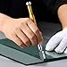 Mesee 2 Pieces Glass Cutter Set, Professional Tungsten Carbide Tip Glass Cutters Pencil Style Mirror Scoring Cutting Tool for 3mm - 15mm Thickness Glass Mosaic Ceramic Tiles Cutting