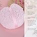 Extra-Large Powder Puff for Body Powders, 6'' Soft Fluffy Body Powder Puff Large Oversize Pink Makeup Powder-Puff Bodys Powders Applicator for Men Women Bath