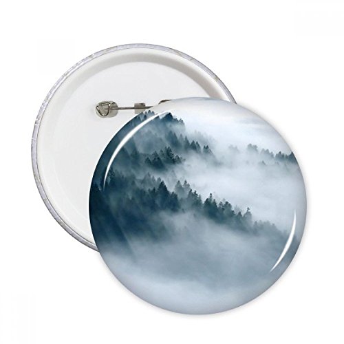 Broches rondes pour masquer un accroc ou décorer une veste en lot de 5