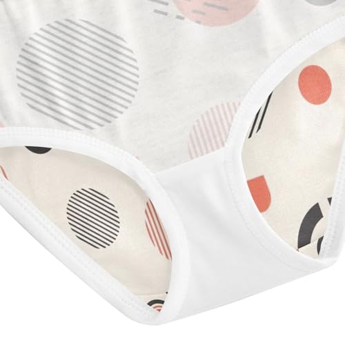 Geometric Lines Toddler Girls Panties, Girls Panties, 2T–8 Years4