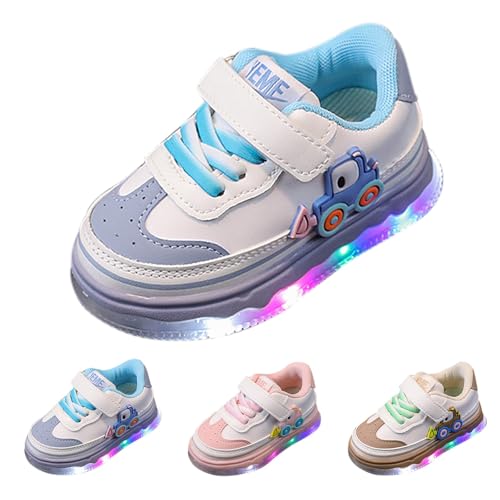 Toddler Infant Kids Light Up Platform Heel Flat Sneakers Running Newborn Baby Sports Toddler Girl Size 11 Shoes2