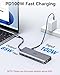 Selore USB C Docking Station Dual Monitor,LaptopDocking Station,14 in 1 Docking Station 3 Monitors with 2 HDMI,VGA,10G USB A/C,100W PD,6 USB A/C Ports,USB C Hub Multiport Adapter for Windows Laptop