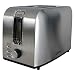 Igenix IGT0 Toaster, Deep Slots with Adjustable Browning Control, Slide Out Crumb Tray for Easy Cleaning, Defrost and Reheat Function, Stainless Steel (4 Slice)
