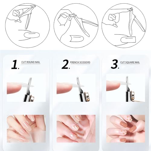 Kit de cortaúñas y herramientas para uñas KAAGEE miniatura 4