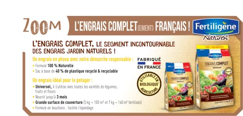 Fertiligène Engrais granulés Complet UAB 5 kg – vue 3