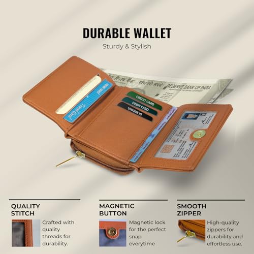 Mekhush Personalised Vegan Leather Mini Wallet with Customised Name and Charm for Ladies 5 41WUYHdXJIL
