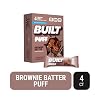 قوالب براوني منفوخة من Built Bars 4 Ct